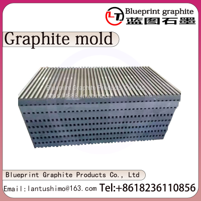 Graphite molds for hard alloys