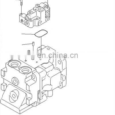 708-1S-00940 708-1S-11310 708-1S-00970 WA430-6 Wheel Loader Hydraulic Oil Pump WA380-6 Fan Pump