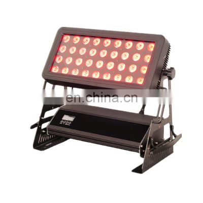 High power DMX outdoor wall mounted led light 36x10W RGBW 4in 1 led Wall Washer/led city color light