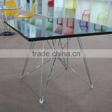 high glossy wooden XZ3 table for dining room