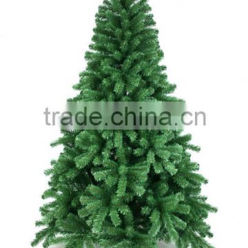 2014 First Class GreEn Christmas Tree with Artificial Pine Needle /plastic artificial pine needles christmas tree