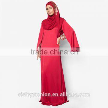 2016 raya original design islamic dress and dubai abaya fashion hotsale abaya modern D286