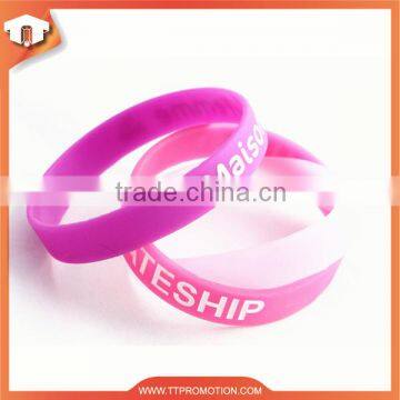 2015 New Arriaval Fashion Epilepsy Awareness Purple Silicone Wristband photo-6