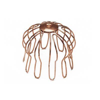 Copper Gutter Leaf Strainer Guard photo-2