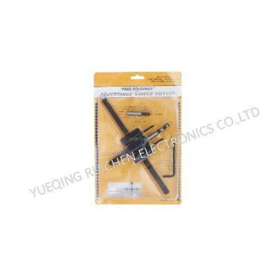 30-300mm Adjustable Wood Circle Hole Saw Plastic Drill Bit Cutter Kit Drilling Tool for Aluminum