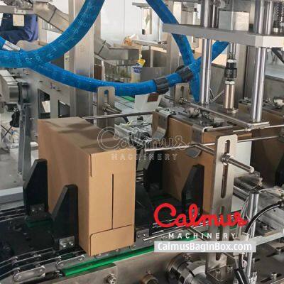 Wrap-Around Cartoning Machine for Stand Up Pouches