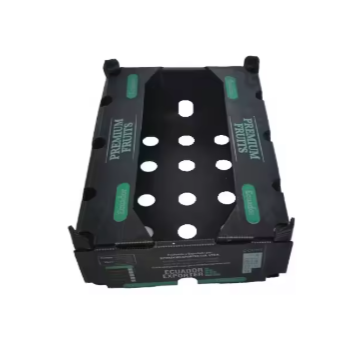Reusable Corrugated Plastic Foldable Boxes – Eco-Friendly Okra Transport Solutions photo-3