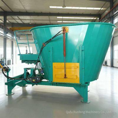 Horizontal Large-scale Forage Mixing Machine, Ranch Mixer, 8-cubic-meter Kneading Mixer for Cattle Farms photo-2