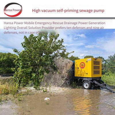 Hansa Drainage Emergency Pump for Flood Prevention, High-power Municipal Flood-fighting and Rescue Pump, Mobile Flood-prevention Pump Truck photo-3