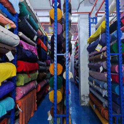 Double Deep Selective Pallet Rack for Heavy Duty Warehouse Storage of Steel Metal and Fabric Rolls photo-4