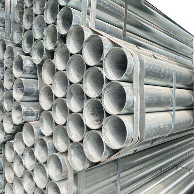 Hot DIP Galvanized Steel Pipe HDG Round Steel Pipe Hollow Section Steel Pipe for Construction Building Scaffolding photo-1