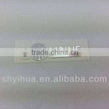 Customized electroform nickel sticker