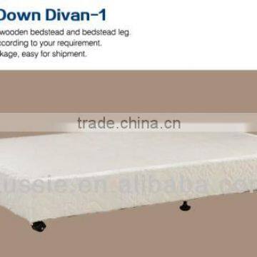 soild wood knock down bed frame