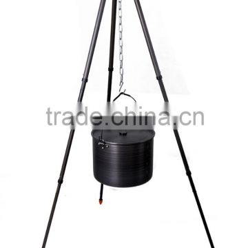 4-6 persons aluminum hanging pot for outdoor camping