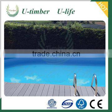 Wood plastic composite new material WPC outdoor floor