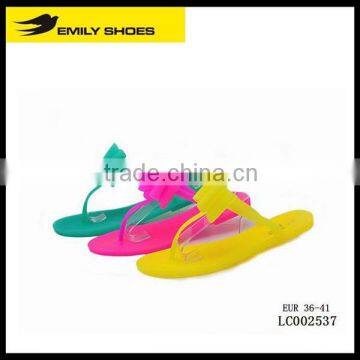 Latest design fashion women's jelly shoe