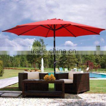 Hot Promotional Cheap Outdoor Coffee Shop Hotel Pool Sun Garden Parasol Umbrella