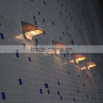 Solar LED Wall Light Lamp for Backyard Garden Out Door Wall Lighting