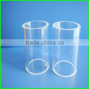 High transparent 99 % quartz tube