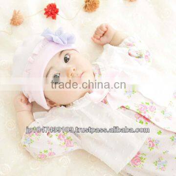 A wholesale newborn baby clothes made by Japanese manufacturer