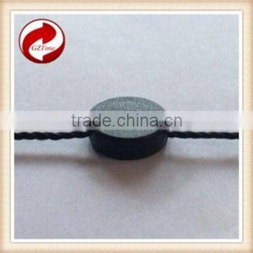 Quality String Seal Tag, Hang Tag String, Garment Plastic Seal Tag Black Seal Tag Pen With String