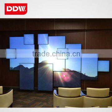 47 inch decorative led panel, video wall with 4.9mm ultra narrow bezel