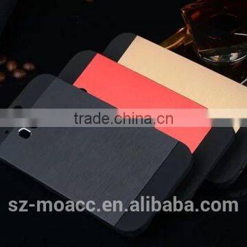 Wire drawing aluminum metal case for htc one m8