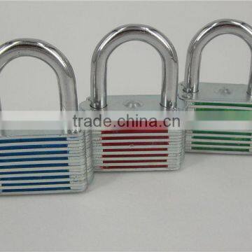 KA, short shackle Laminated Padlock