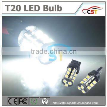 Best Offer Nonpolar Canbus LED Lamp Bulb T20 7440/7443 5050 27SMD 12V Led Lamp Bulb photo-4