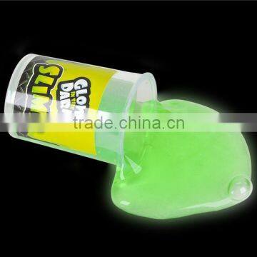 shenzhen Manufacturer Outlet, Novel Galaxy Slime Toys, Magic Glow in Dark Colorful Oil Slime Alien Toys