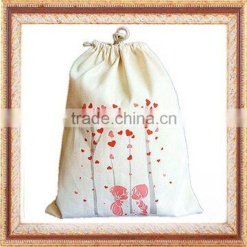 cotton drawstring pouch