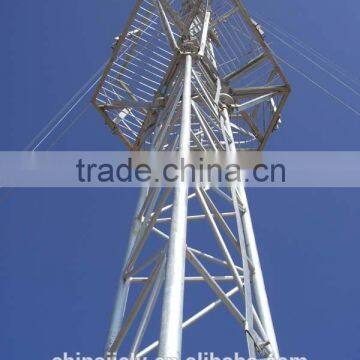 60meters Three-Tube Telecom Steel Tower