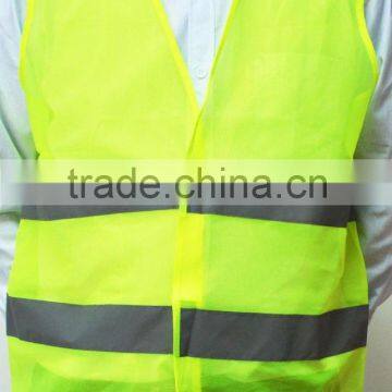 Yellow Simple Style Safety hi Viz Vest photo-2