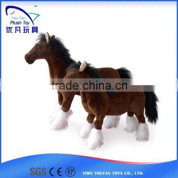 2015 new attractive animal toy plush lifelike Pony toy souvenir gift toys