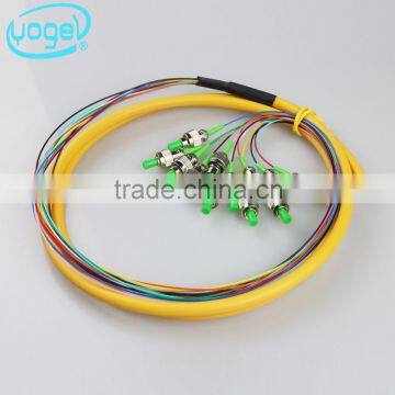 High quality FTTH 12 core FC APC fiber bundle