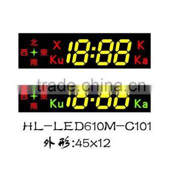 3.5 digit yellow color red color with seven segment led display for radar detector for Korea