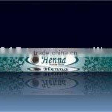 Henna incense sticks