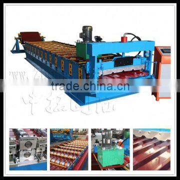 production line for sandwich panels ,steel roof cold roll forming machine