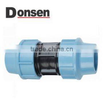 PP compression coupling fitting,pipe fitting,plastic fitting,coupling