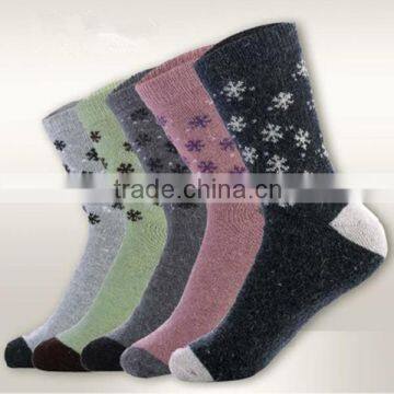 Wholesales Branded Business Dress Angola Wool Socks photo-4
