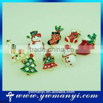 *UK* BEAUTIFUL CHRISTMAS STOCKING BROOCH FESTIVE JEWELLERY HOLLY PRESENTS GIFT FASHION BROOCHES B0126