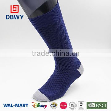 Custom men comfortable cotton dress socks