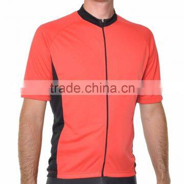 100% polyester Dry Wicking Fabric cycling jersey