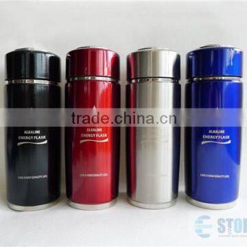 420ml Black Alkaline Stainless Steel Water Bottle photo-6