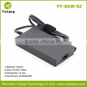 Slimline automatic 65w ac power wall adapter supplies for home in notebook