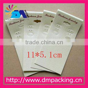 Hot sell!!!earring cards wholesale custom printed earring hanging card