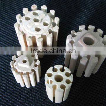 Cordierite Mullite Ceramic Insulators for Electric Heater photo-4