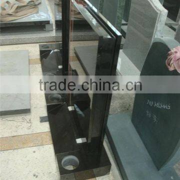 European Style Book Shape Granite Tombstone photo-2