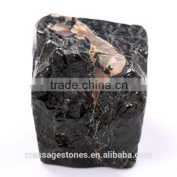 Black Mineral: Black Rough Stone as Promotional Gifts