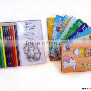 18 Pcs Tin Box Pack Color Pencil photo-5